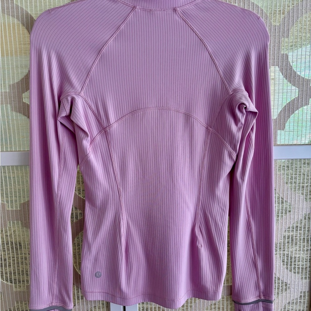 lululemon It’s Rulu Run Ribbed Half Zip - Picture 3 of 5